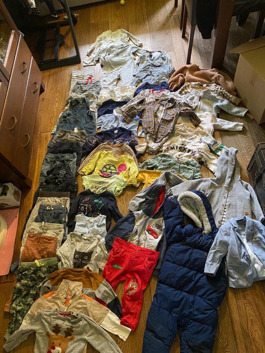 Ubranka dla chlopca 74-86