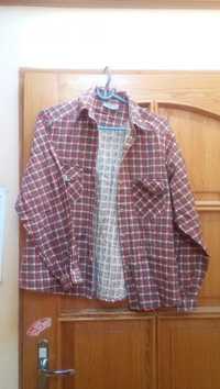 Koszula flanelowa, unisex, krata M L 2 kolory szerokość 100 i 104