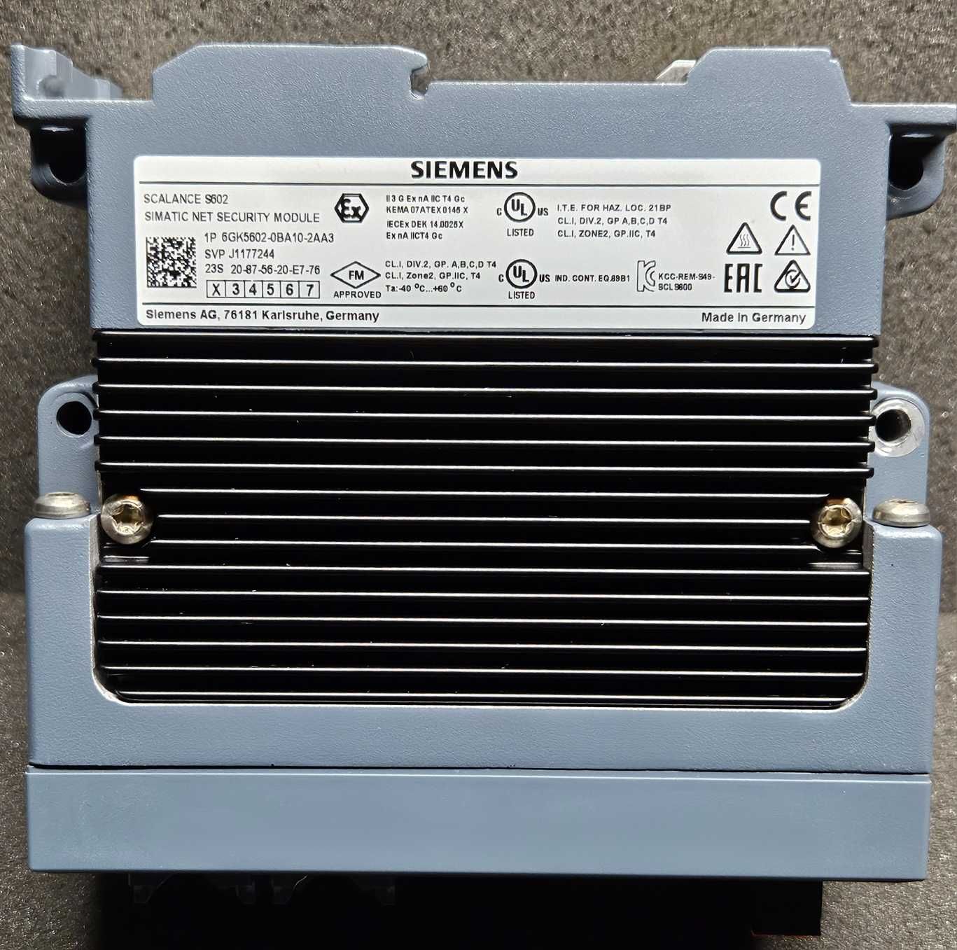 Scalance S602 Simatic Net Security Module.