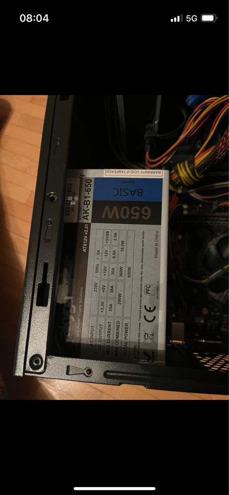 Komputer nvidia geforce gtx 1050Ti intel core i