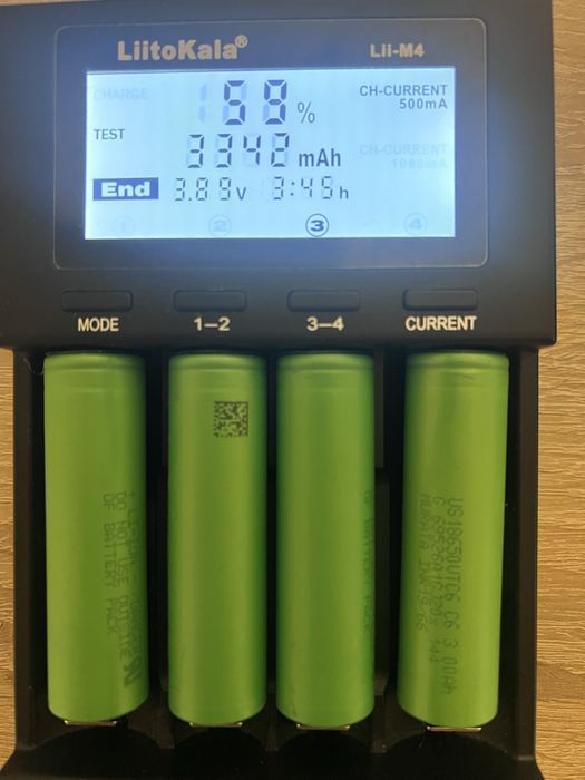 Передзамовлення. Високострумові sony murata vtc6. Reclaimed 18650