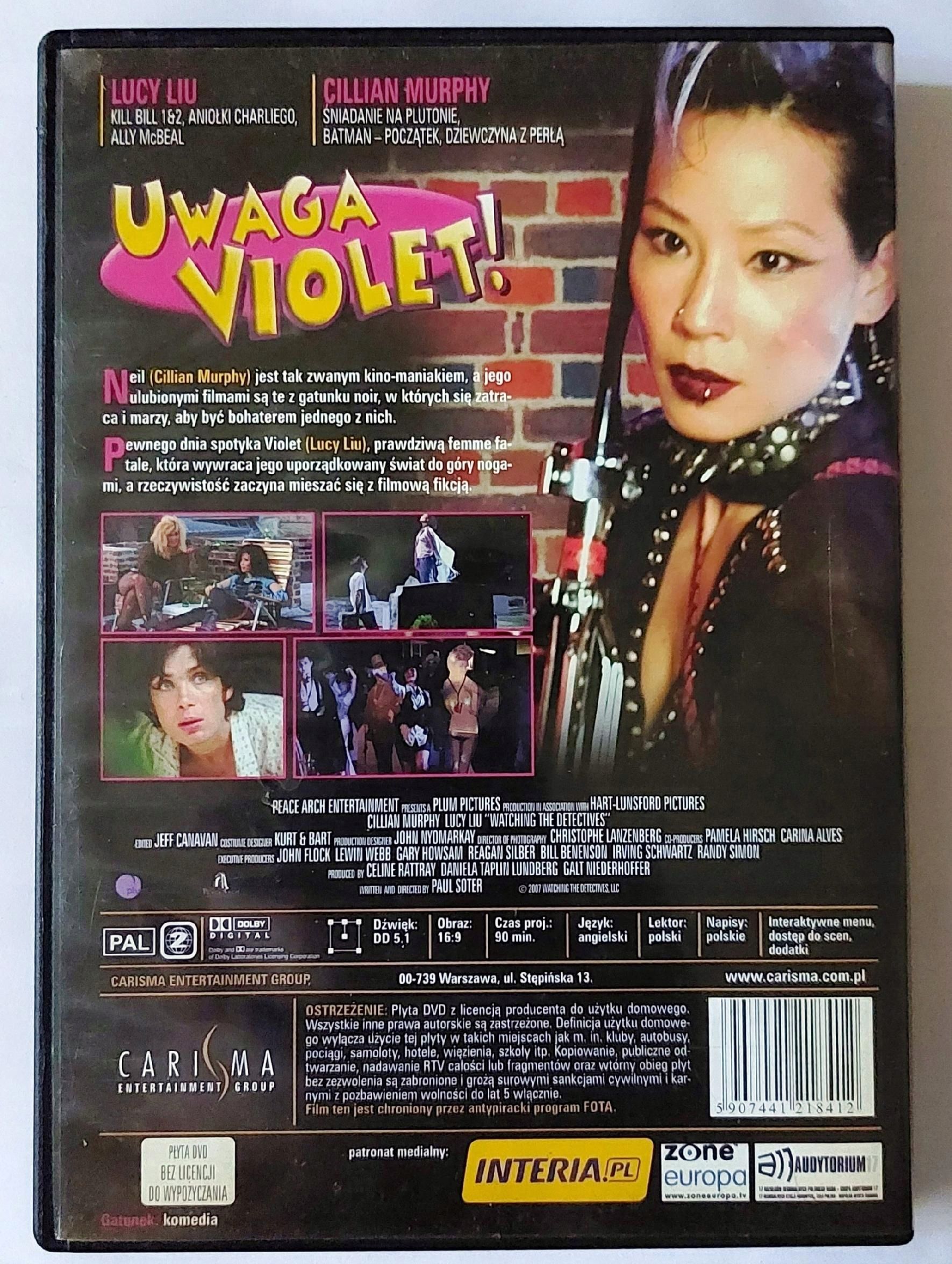 Uwaga Violet! Film Komediowy Z Lektorem Na Dvd