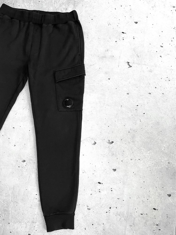 Спортивные карго штаны c.p. company cp black черные