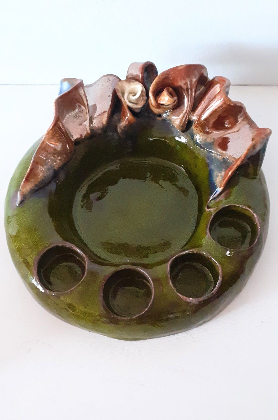 świecznik ceramiczny artystyczny