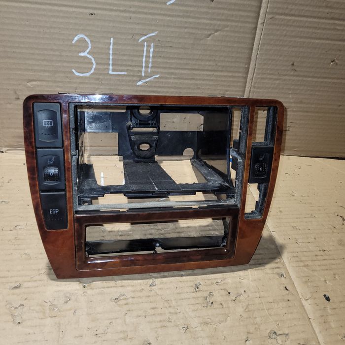 Ramka kosz radia 2DIN vw passat b5 LIFT 2001r drewno