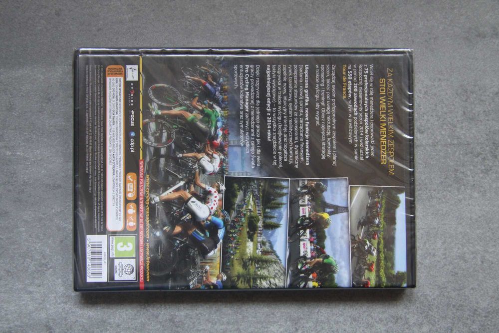 Pro Cycling Manager 2014 PL wersja PC [NOWA, FOLIA]