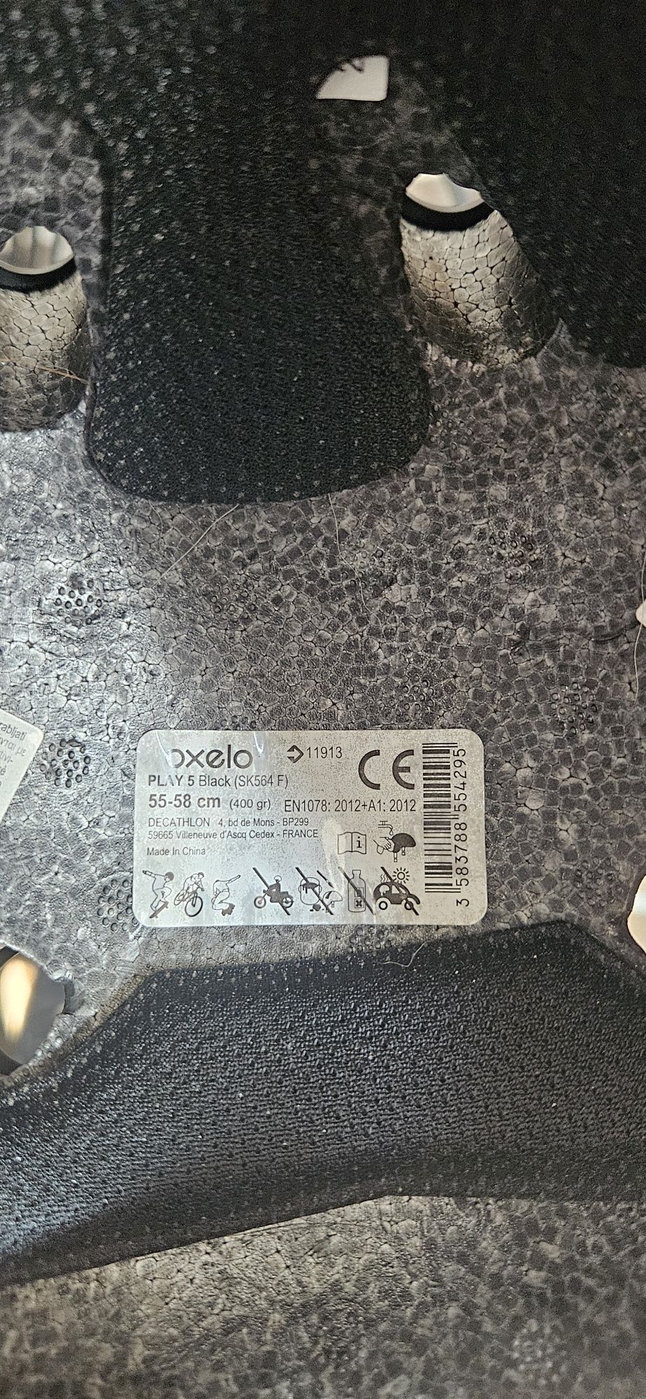 Kask oxelo 55-58cm