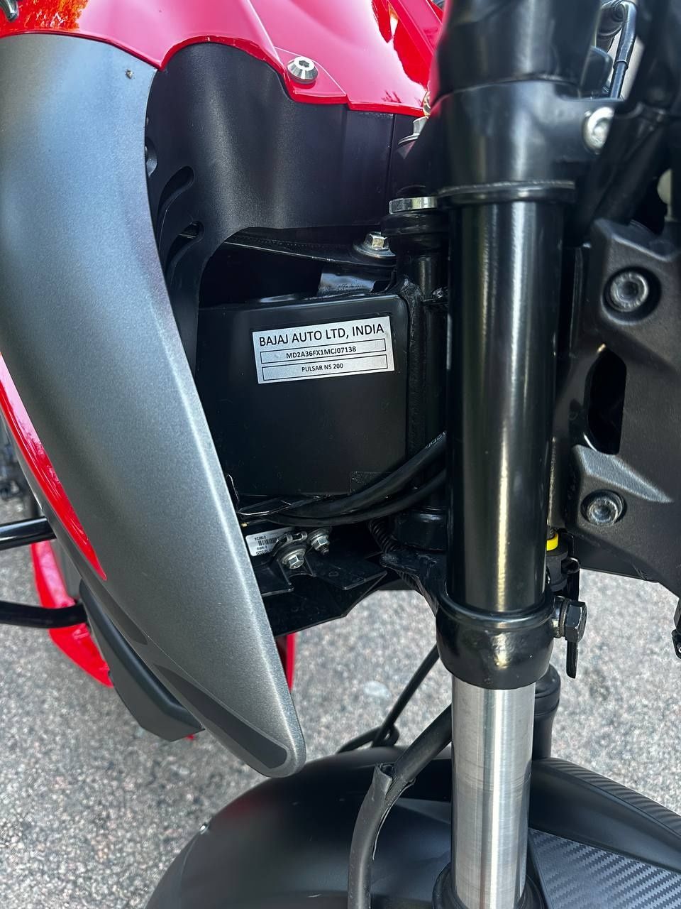 Мотоцикл Bajaj Pulsar ns 200