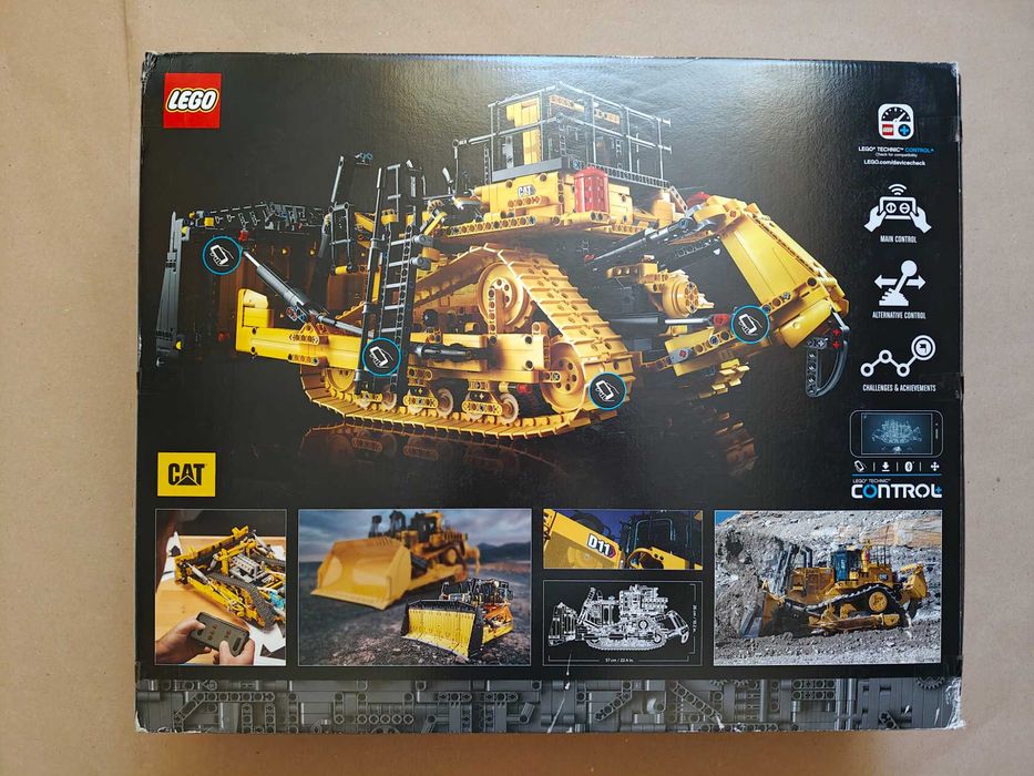 LEGO 42131 Technic - Sterowany przez aplikację buldożer Cat D11