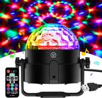 GOBIKEY Kula dyskotekowa LED Disco 360° RGB Pilot
