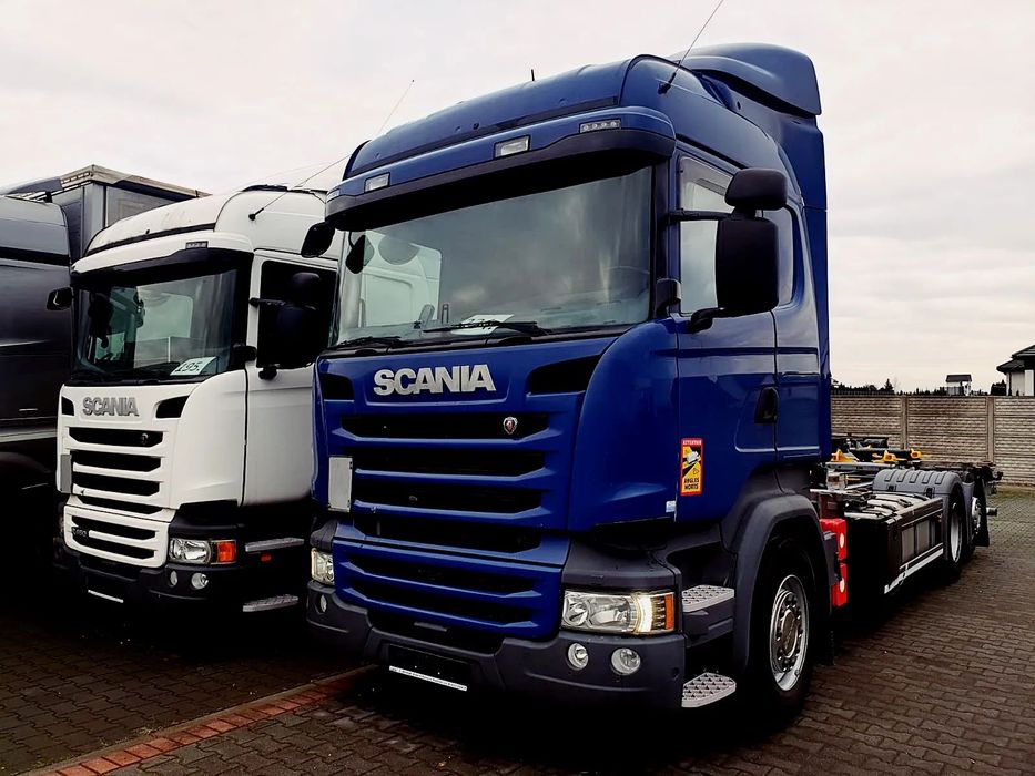 Scania R450 EURO 6 RAMA BDF  nr.234 1. Wł. Import z Niemiec Xenon BDF Regulowany Radary Oś Skrętna