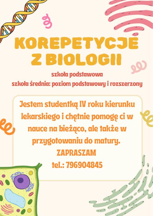 Korepetycje z biologii