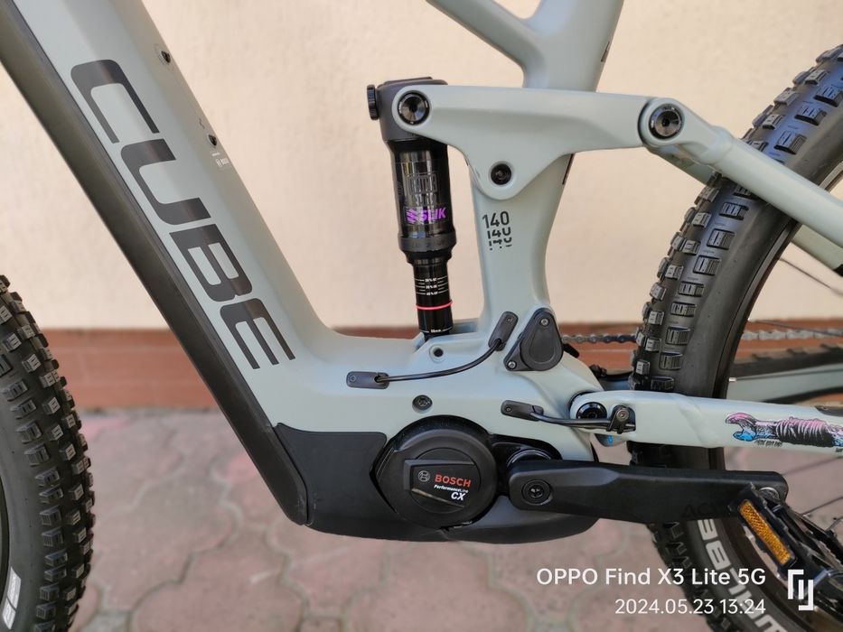 2023 Карбоновий  eBike Cube Stereo Hybrid 140 HPC  Carbon 750