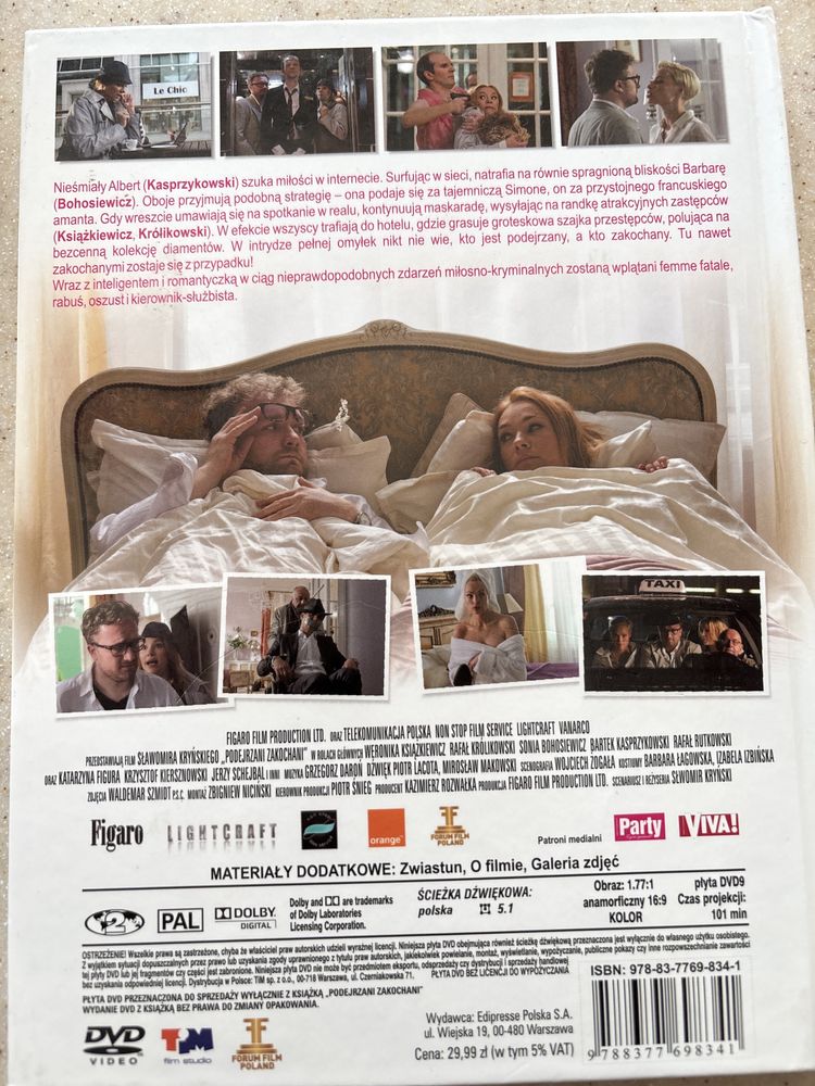 Film DVD „Podejrzani zakochani”