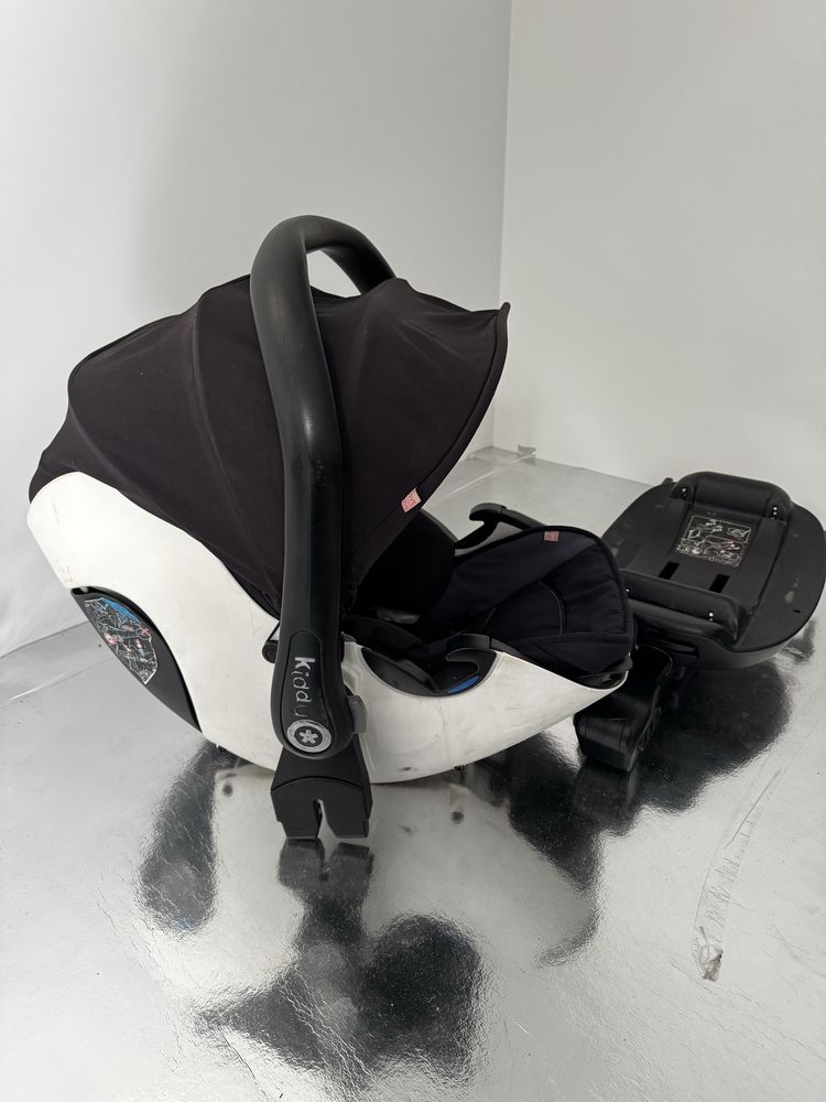 Fotelik dziecięcy kiddy z bazą isofix