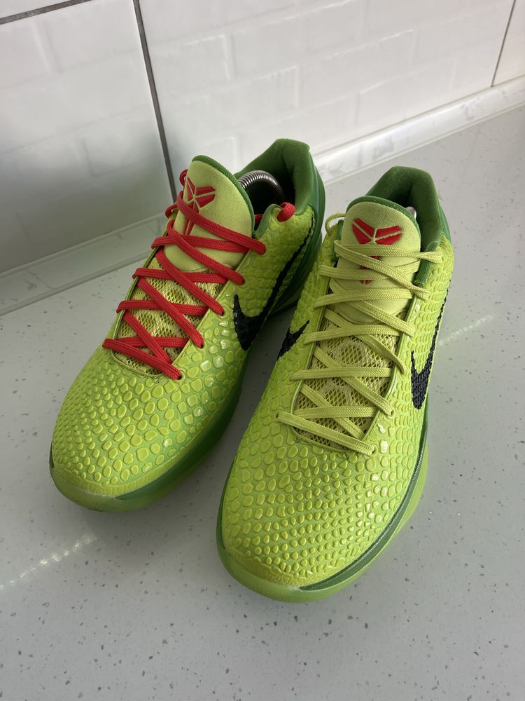 Кроссоки баскетбольние Nike Kobe 6 Protro Grinch.Кросівки Nike Kobe 6