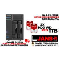 Asustor NAS - 2x HDD Western Digital RED 1TB