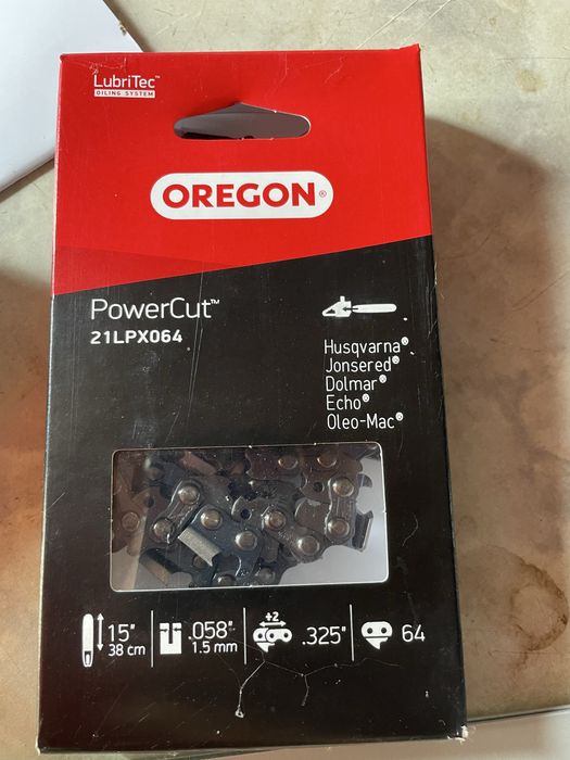 Prowadnica + łancuch oregon+ zestaw do ostrzenia