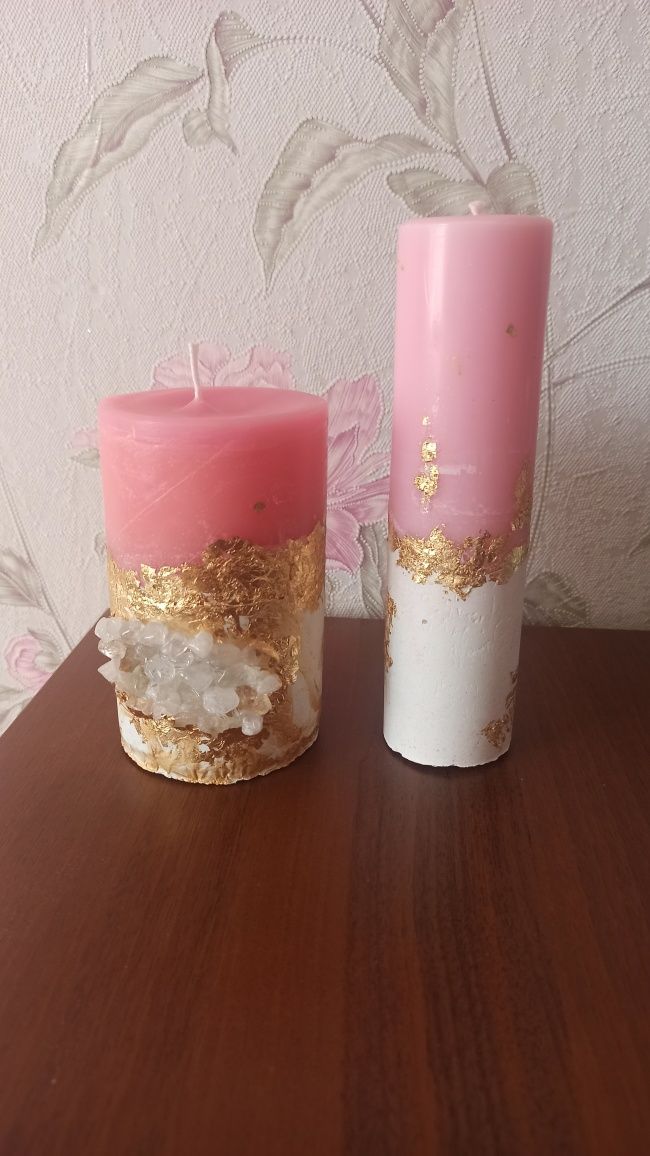 Декоративные свечи ручной работы