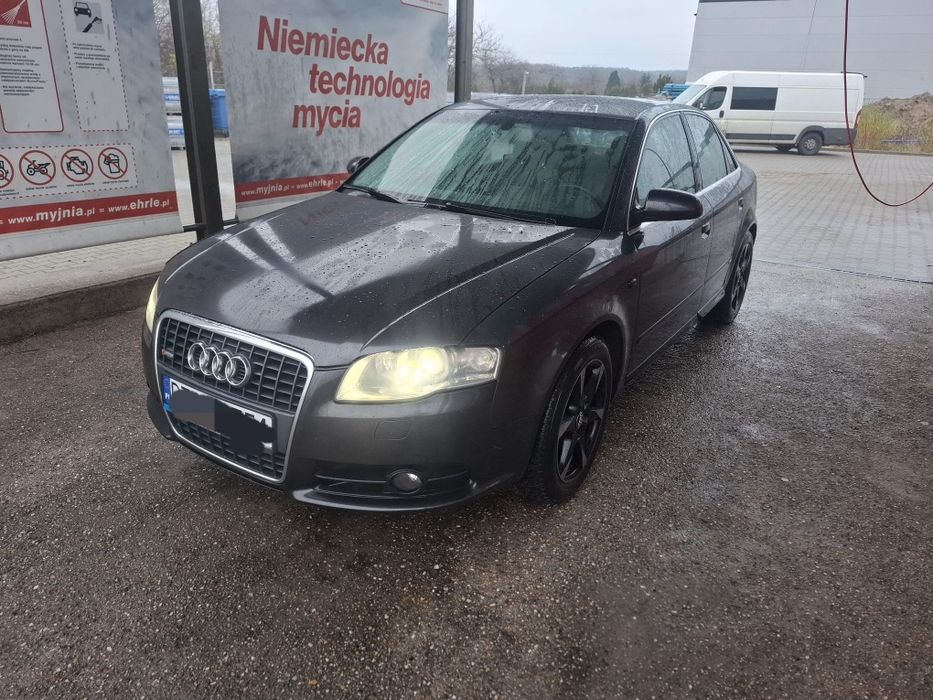 Audi A4 B7 2.0tdi 170km oryginał S-Line Quatro 4x4 sedan 6bieg wysyłka