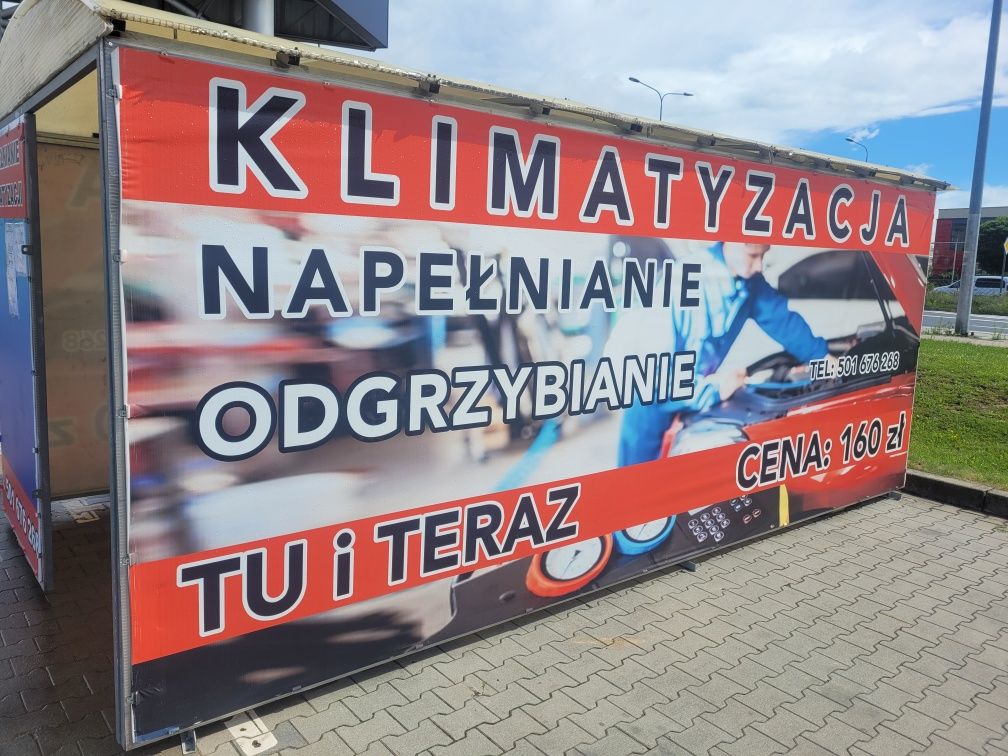 Napełnianie klimatyzacji  Odgrzybianie Ozonem Nowa cena 180 zł !!!