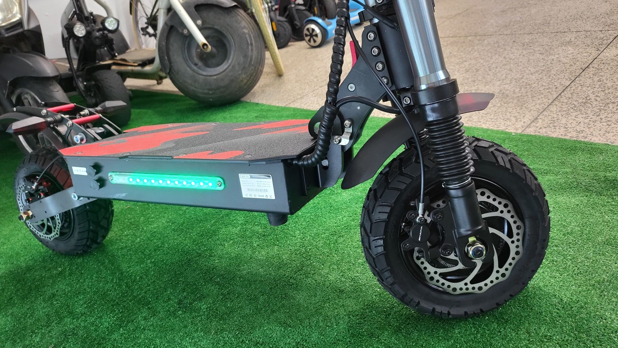 Trotinete elétrica Nova 99km/h 6000W 35Ah