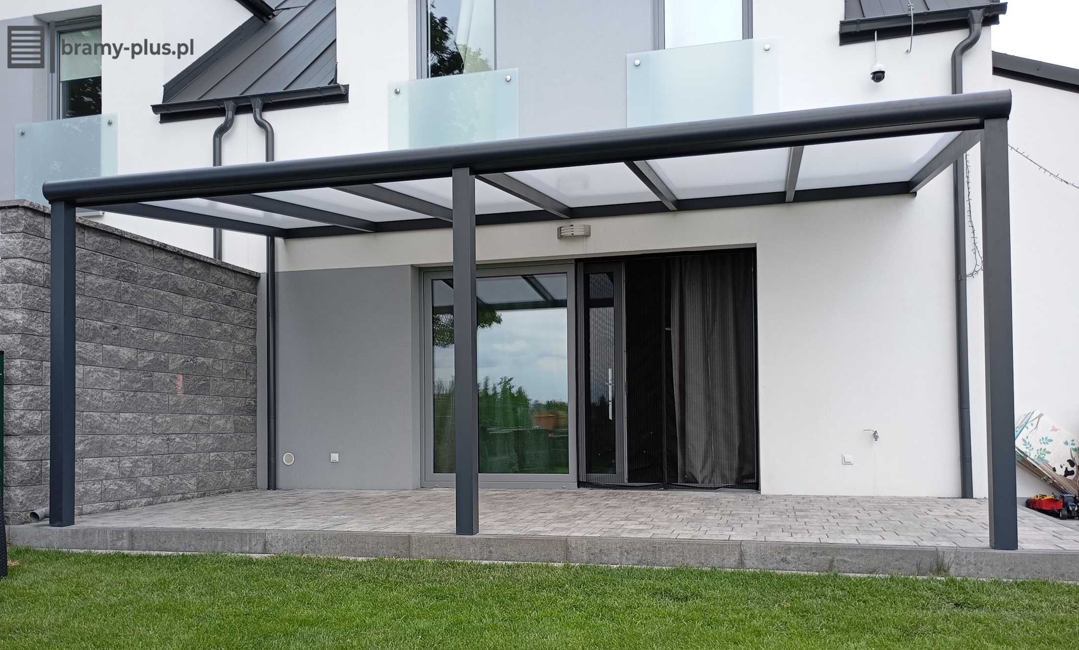 Zadaszenie tarasu aluminiowe poliwęglan, zadaszenia lamelowe, pergola