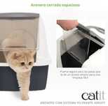 Nowa‼️ Kryta Kuweta Regular Litter Box Catlin góra z wadliwym systemem