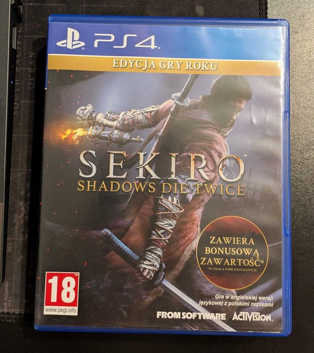 Gra Sekiro PS4 edycja gry roku GOTY