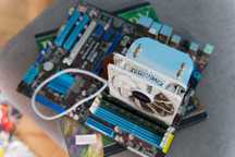 Części komputerowe: Asus Am3, Procesor Phenom 2, 2x2gb, chłodzenie