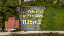 Działka budowlana - 1134m2 ul. Polna 19c, Wilcza Góra gm. Lesznowola