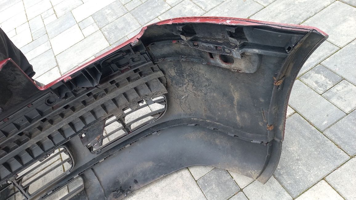 Vw bora zderzak przód przedni bordowy lc3k