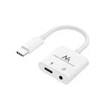 Adapter audio przejściówka USB-C mini jack 3,5 mm do telefonu tabletu