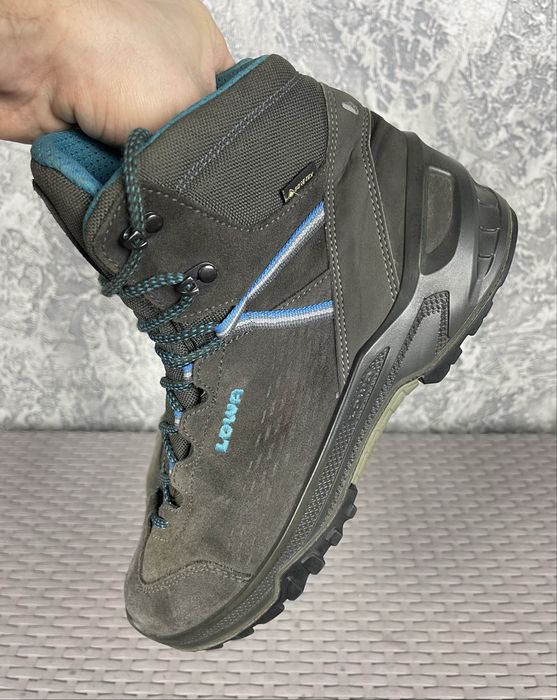 Lowa gore-tex ботинки 40 размер трекинговые серые