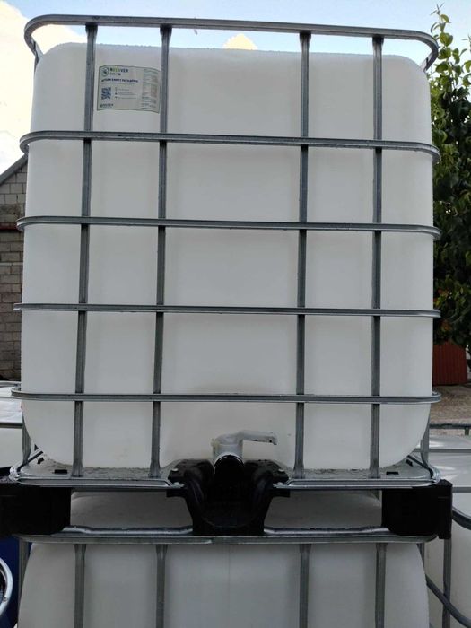 Zbiornik beczka mauser mauzer kontener IBC 1000l 600l na deszczówkę