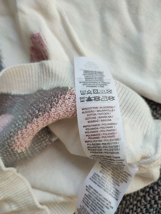 Sweterek dla dziewczynki 1,5-2 lata