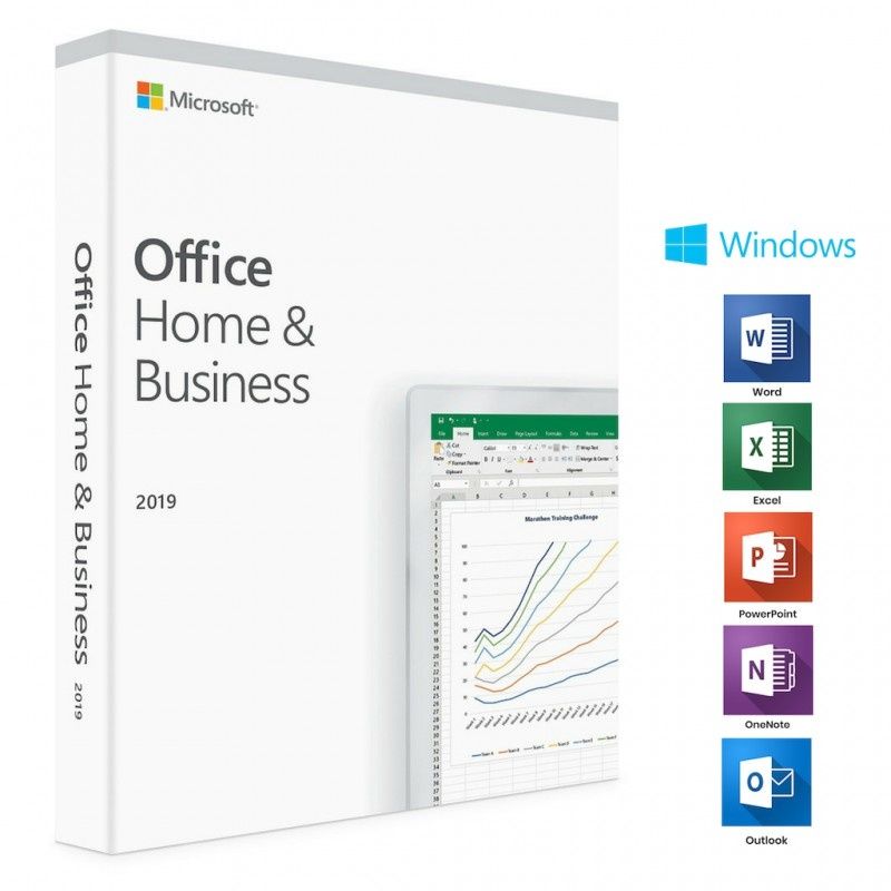 Oryginalny Microsoft Office Home&Business 2019 (faktura, dowód zakupu)