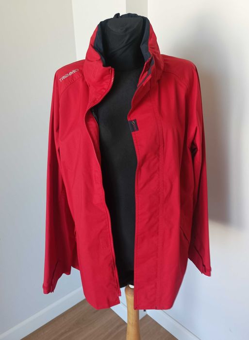 Świetna męska kurtka softshell marki Tribord / czerwona/ L/XL