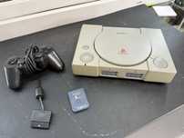 Konsola Sony PS1 + pad + karta pamięci, Unikat
