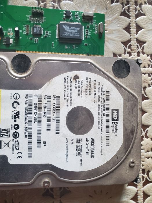 Видеокарта + жосткий + звук