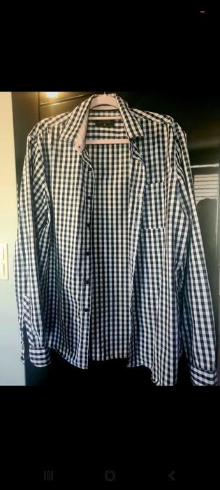 Koszula w kratę Regular fit XL