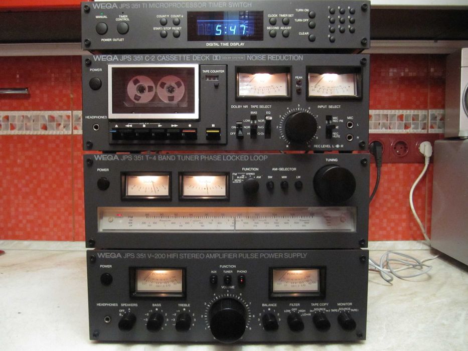 SONY – Vega JPS-351 Sigma – Підсилювач+Тюнер+Дека+Таймер *Gold Vintage