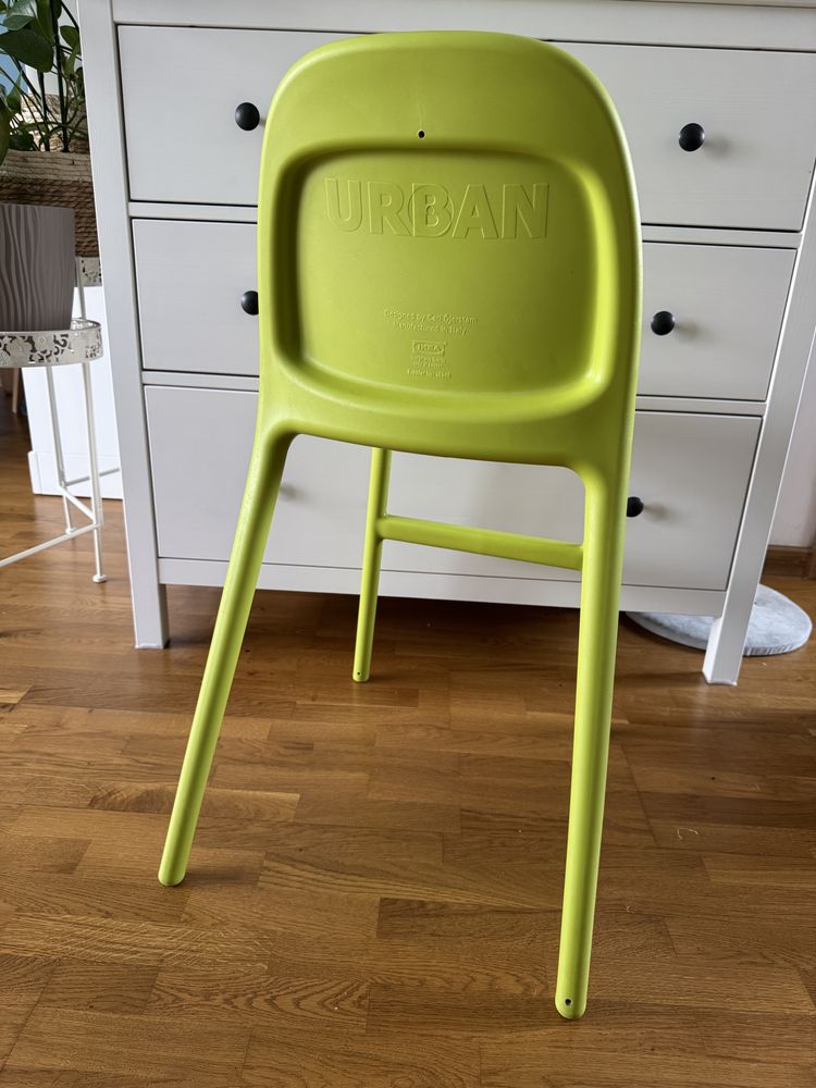 Krzesło dla dziecka Ikea Urban zielone