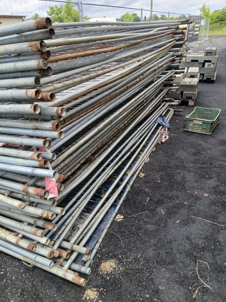ogrodzenie budowlane tymczasowe panele 3.5x2