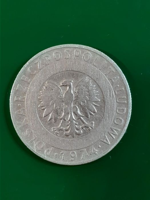 Moneta 20 zł z 1974 roku