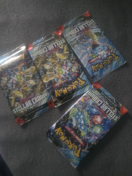 Sprzedam karty Bostery Pokemon Stellar Crown