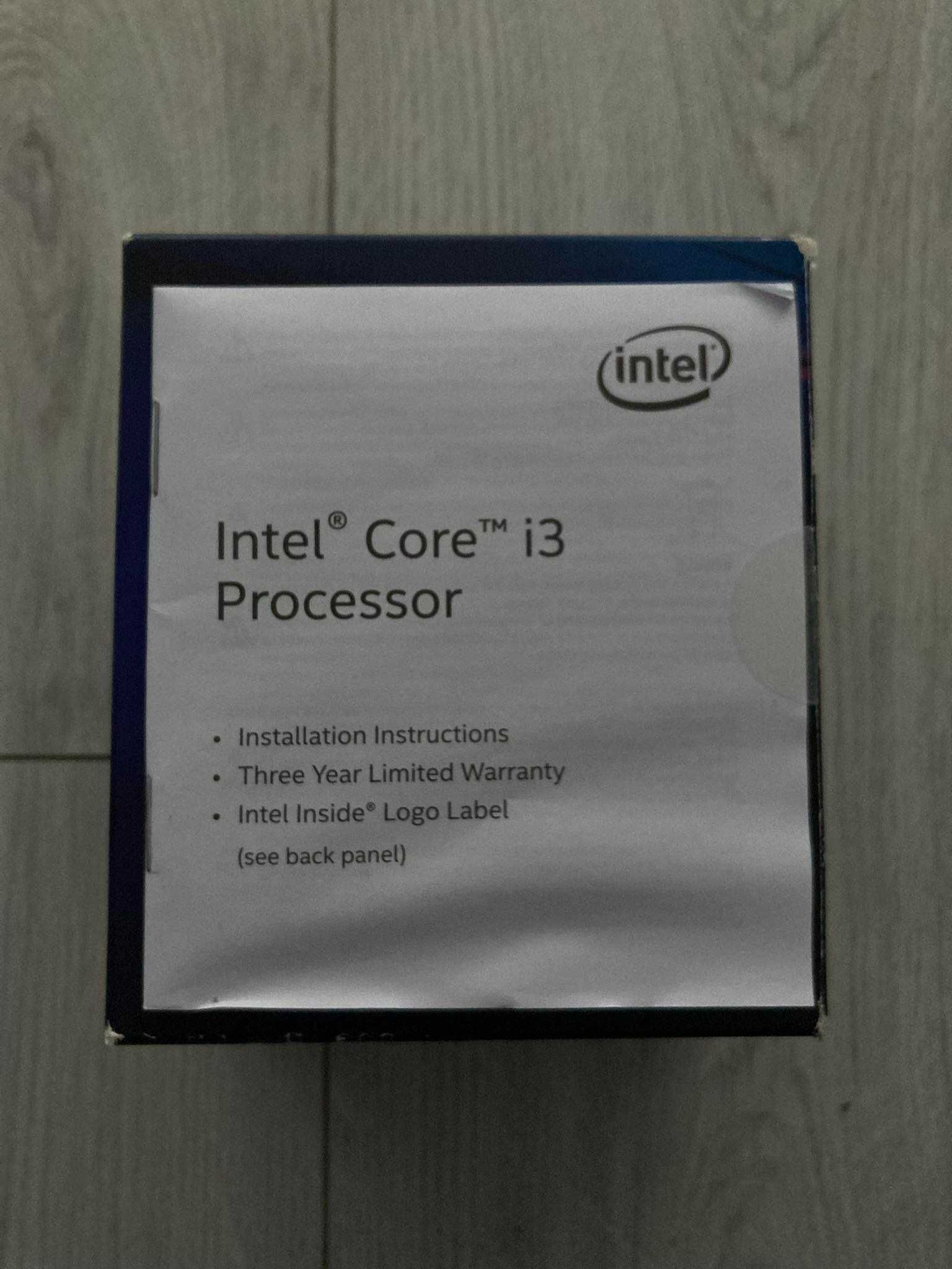 Procesor Intel Core I3-8100 3.60ghz