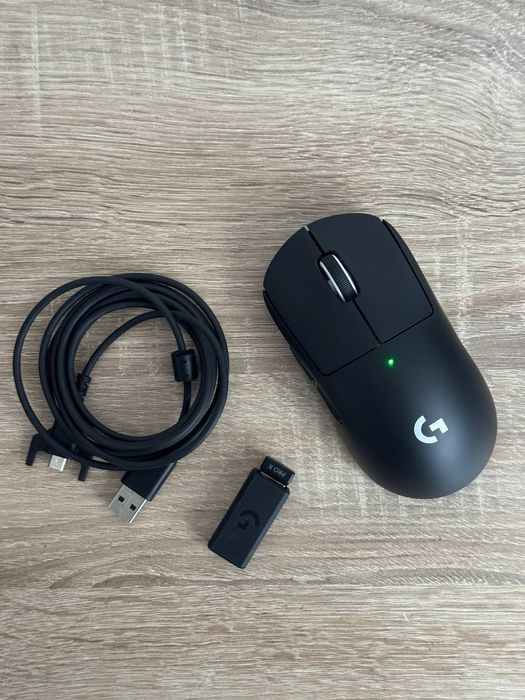 Бездротова ігрова миша Logitech G PRO X SUPERLIGHT Black (910-005880)