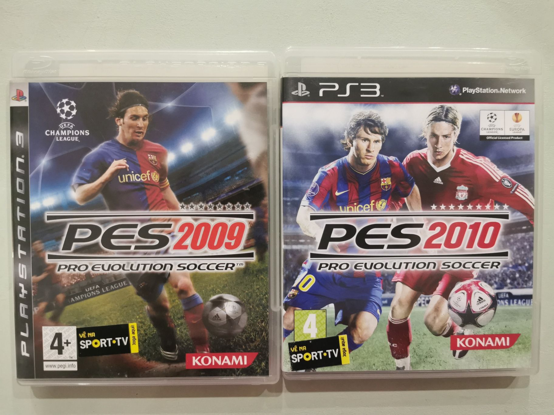 Conjunto de  videojogos PlayStation PS3