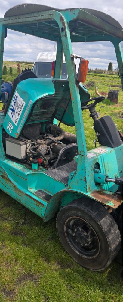 Sprzedam wózek widłowy Mitsubishi FG20 gazowy